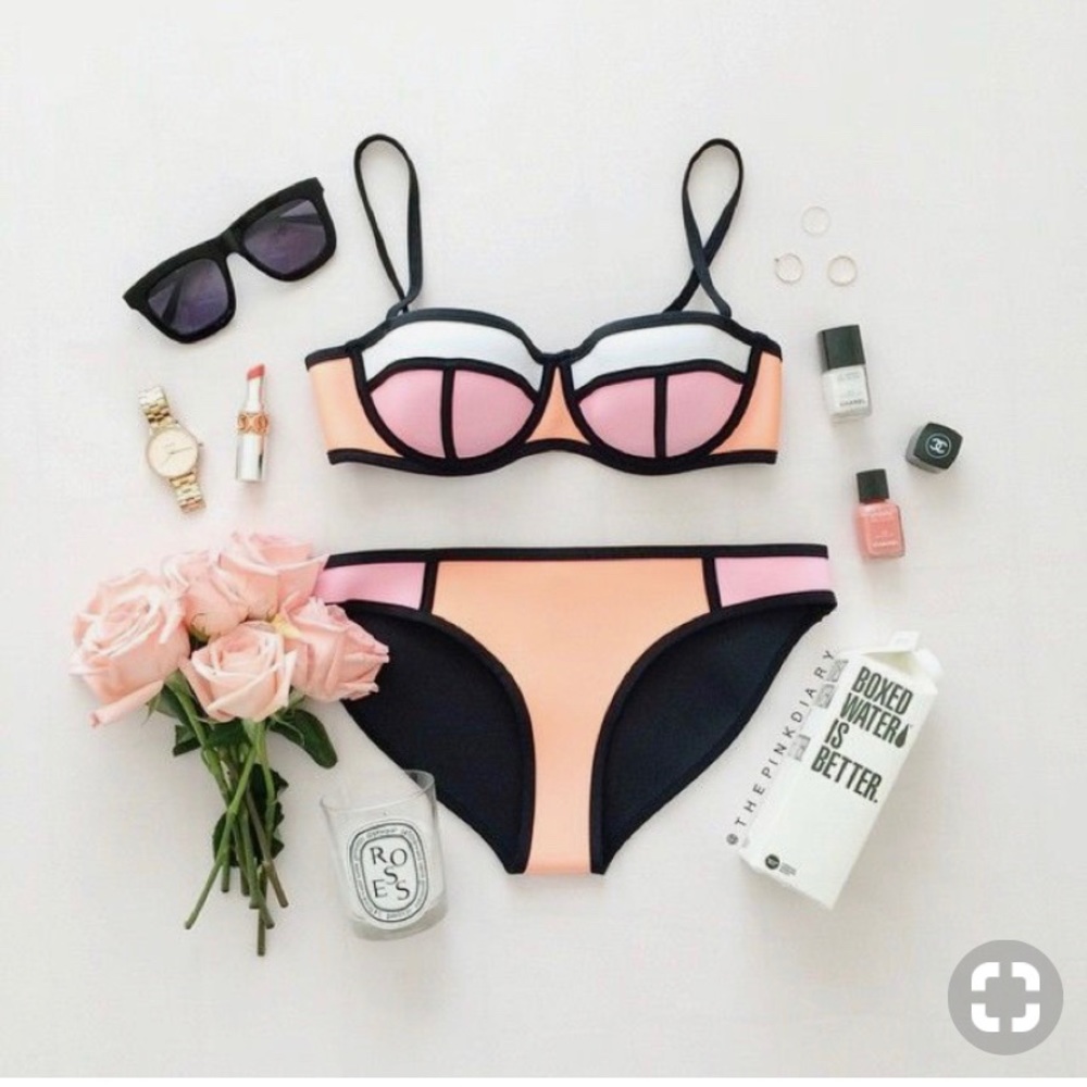 Triangl swimwear bikini. XS top S Bottom!